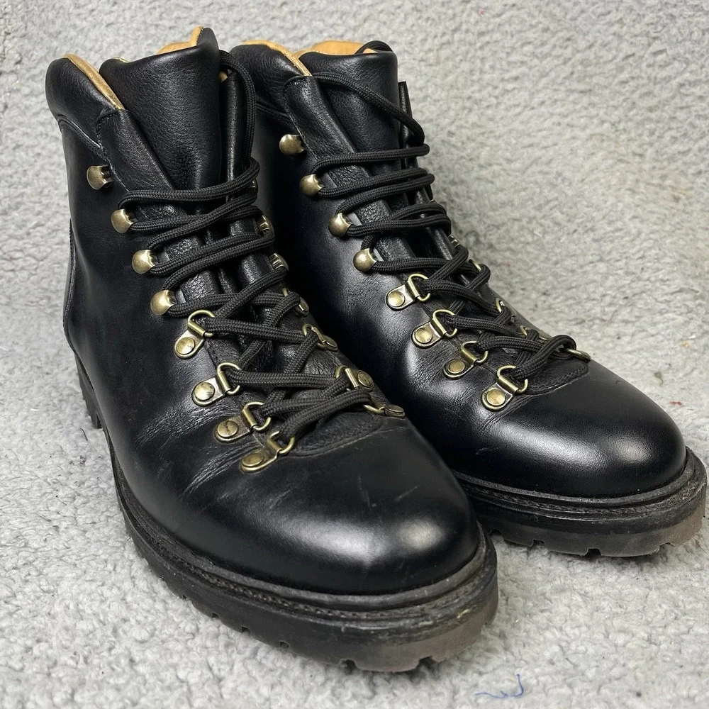 Meermin Black Onyx Hiking Boots 516690 Size 7UK and 8US